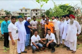 आर्टकॉम की मुहीम 'हर आँगन एक पेड़' के तहत किया गया वृक्षारोपण