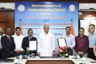 सीपीआरआई करेगा क्षेत्रीय परीक्षण प्रयोगशाला स्थापित, सरकार के साथ समझौता ज्ञापन पर हस्ताक्षर किए