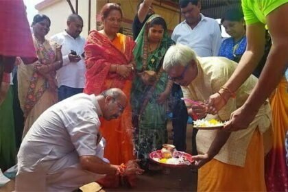 गृहमंत्री ताम्रध्वज साहू की अनुसंशा पर 18 लाख रुपए का भूमिपूजन