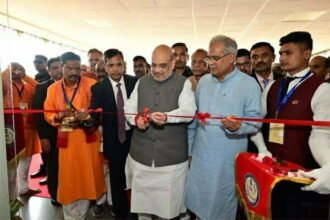 एनआईए कार्यालय भवन का उद्घाटन: केन्द्र व राज्य सरकार मिलकर करेगी नक्सलवाद का खात्मा-भूपेश बघेल, केन्द्रीय गृहमंत्री ने प्रदेशवासियों को पोला पर्व की बधाई