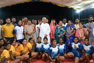 खिलाड़ी अपना सर्वोत्तम खेल का प्रदर्शन करें, खेलना महत्वपूर्ण है हार-जीत नहीं-ताम्रध्वज साहू