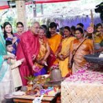 मुख्यमंत्री निवास में धूम-धाम से मनाया गया पोरा-तीजा तिहार, तीजहारिन माताओं व बहनों के साथ मुख्यमंत्री ने भी किया पारंपरिक नृत्य, देखे विडियो