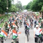 आजादी का अमृत महोत्सव : बीएसएफ के जवानों ने स्कूली बच्चों के साथ निकाली रैली, हर घर तिरंगे का दिया संदेश, देखे विडियो