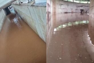 झमाझम बारिश से अण्डरब्रिजों में भरा पानी, सुपेला क्रासिंग पर बढ़ा ट्रेफिक का दबाव