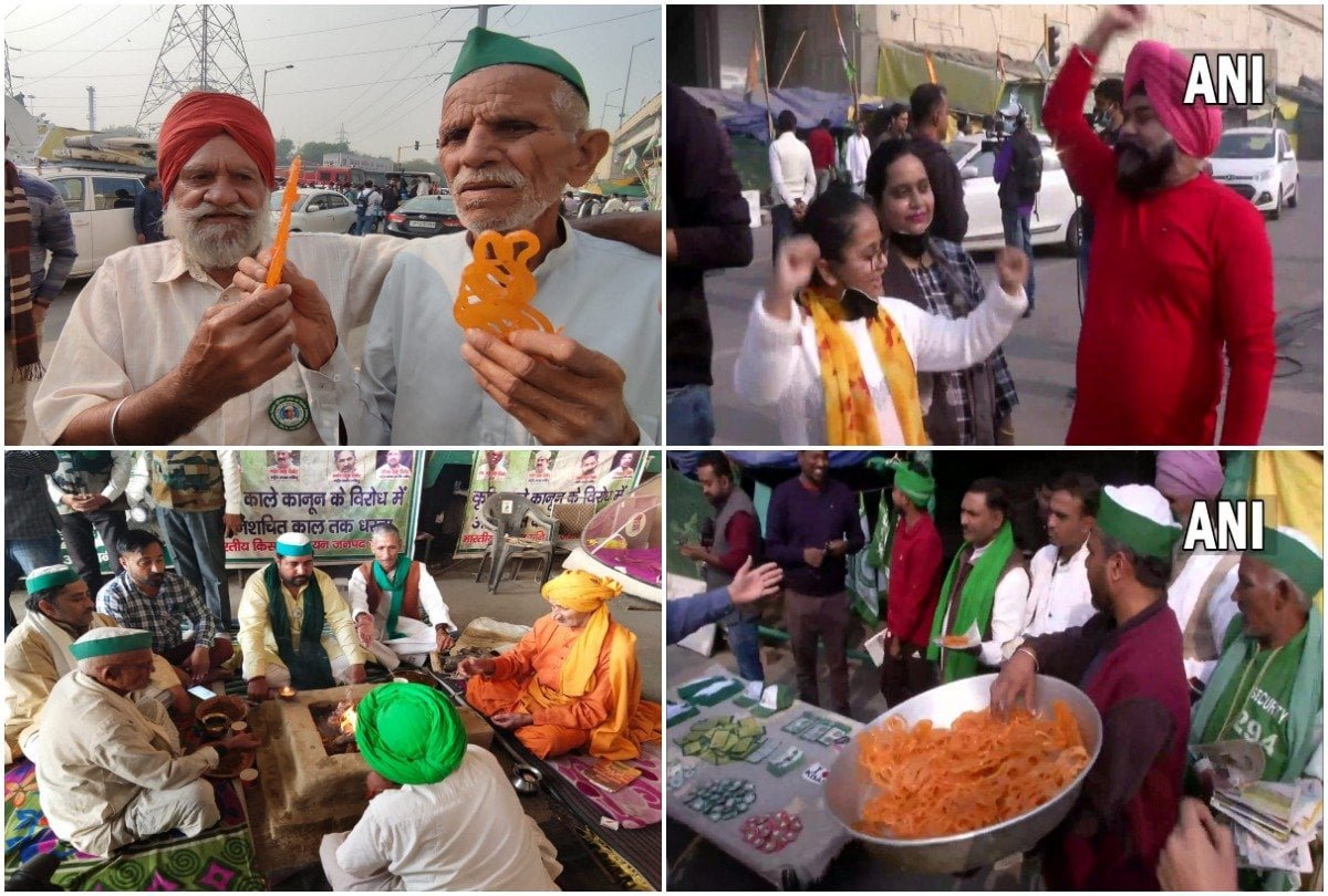 किसानों में खुशी का माहौल