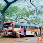 परीक्षा देकर घर जा रहे 12 वीं के तीन छात्रों को यात्री बस ने मारी ठोकर, तीनों की मौत, गांव और स्कूल में पसरा मातम