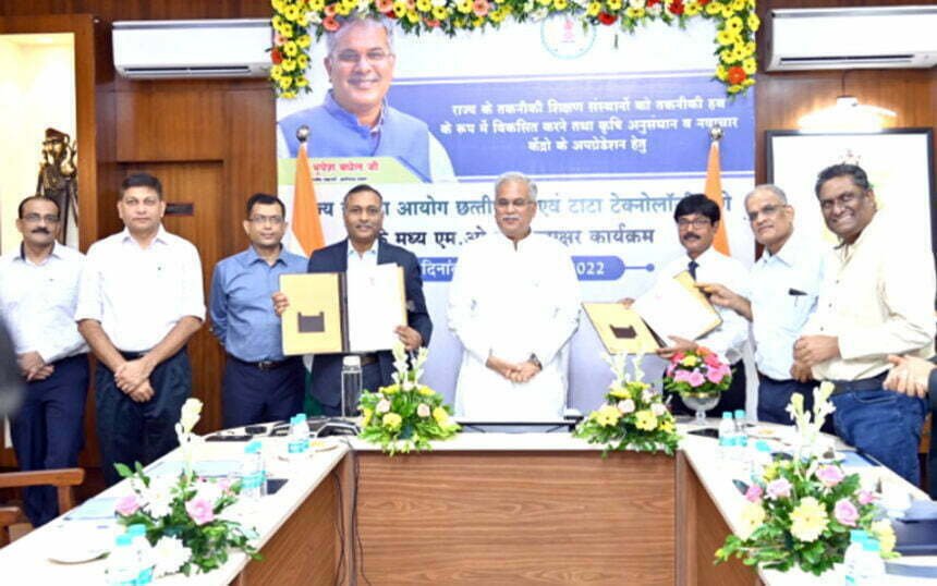 राज्य योजना आयोग और टाटा टेक्नोलॉजी के मध्य एमओयू हस्ताक्षरित… टेक्नोलॉजिकल हब के रूप में विकसित होंगे राज्य के पॉलिटेक्निक एवं आईटीआई