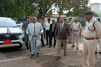 दुर्ग सेंट्रल जेल पहुंचे हाईकोर्ट के जस्टिस भादुड़ी, लोक अदालत में देंगे बंदियों को विधिक और कानूनी जानकारी