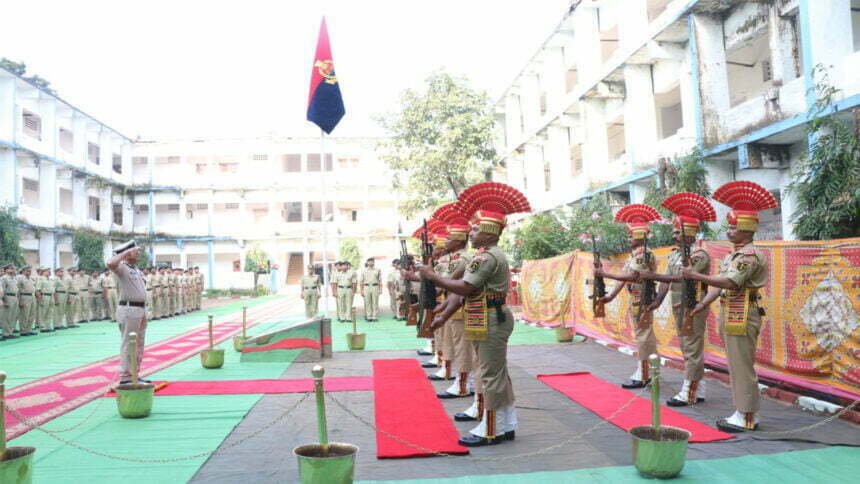 police memorial day:_ बीएसएफ ने किया अमर शहीदों को याद, रिसाली स्थित फ्रंटियर में हुआ आयोजन