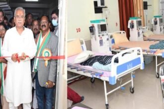 मुख्यमंत्री ने जिला अस्पताल में डायलिसिस यूनिट का किया शुभारंभ