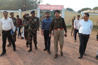 अग्निवीर भर्ती रैली, MP, CG के शामिल होंगे 60 हजार से ज्यादा युवा, कलेक्टर, SP पहुंचे भर्ती स्थल, बोले भावी सैनिकों को मिलेगी पूरी सुविधा