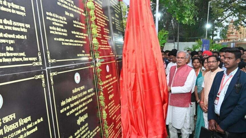 मुख्यमंत्री ने किया 64 करोड़ 13 लाख रुपए के विकास कार्यों का भूमिपूजन एवं लोकार्पण