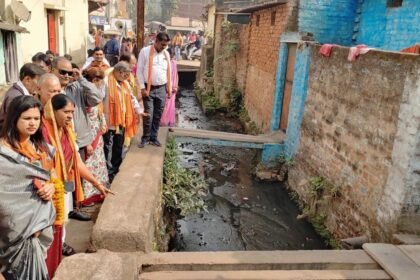 शंखनाद पदयात्रा: कैंप क्षेत्र में पंहुचे भाजपा जिलाध्यक्ष, शहर सरकार की विफलताओं को गिनाया