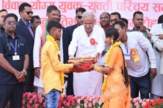 सीएम बघेल ने कहा-इस समाज के लोगों ने बनाए 14 स्कूल, शिक्षा के क्षेत्र में ही मेहनत करने से होता है विकास