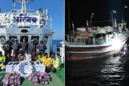 Big Breking: 300 करोड़ की Drugs बरामद, हथियार और गोला-बारूद समेत 10 पाकिस्तानी गिरफ्तार