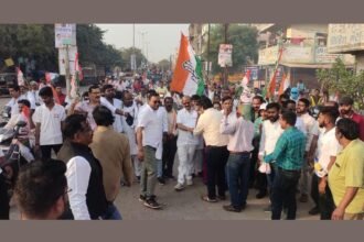 रिसाली महोत्सव: सम्मान रैली निकाल, दिया महोत्सव में शामिल होने का न्योता, उपलब्धियां बताने झांकियों का प्रदर्शन