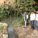 लोक निर्माण प्रभारी ने किया निरीक्षण, बाक्स कल्वट निर्माण के साथ ही नाला से निकाले मलबा