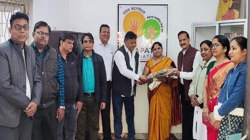 समाज सेवा में अनुकरणीय कार्य के लिए बी पोलम्मा का नीति आयोग ने किया सम्मान, शपथ फाउंडेशन ने किया स्वागत