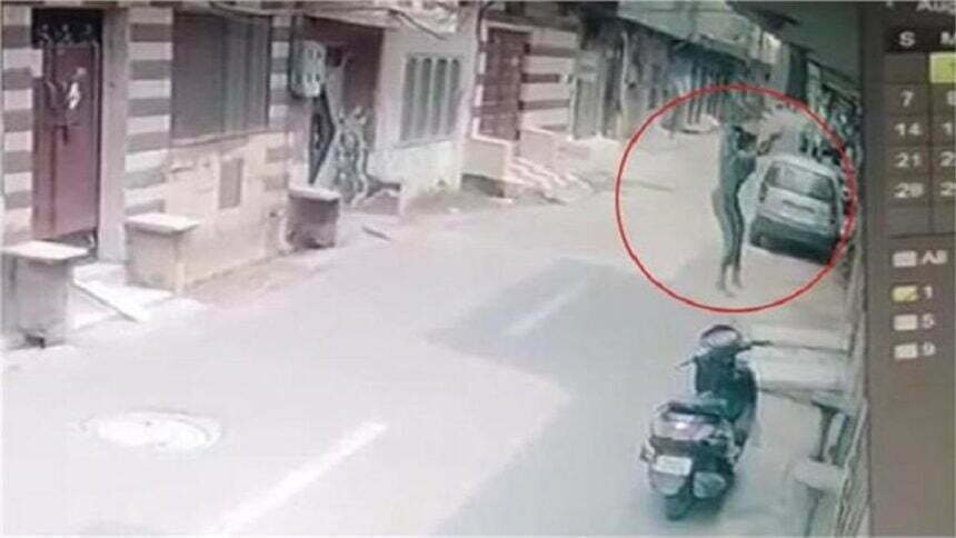 पत्नी ने पति की इस हरकत से तंग आकर कर दिया ये कांड, कैमरे में कैद हुआ पूरा नजारा