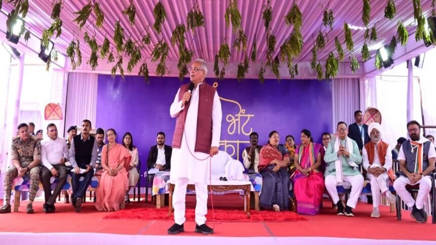 आम जनता से किया वादा पूरा कर रही है, राज्य सरकार : मुख्यमंत्री भूपेश बघेल