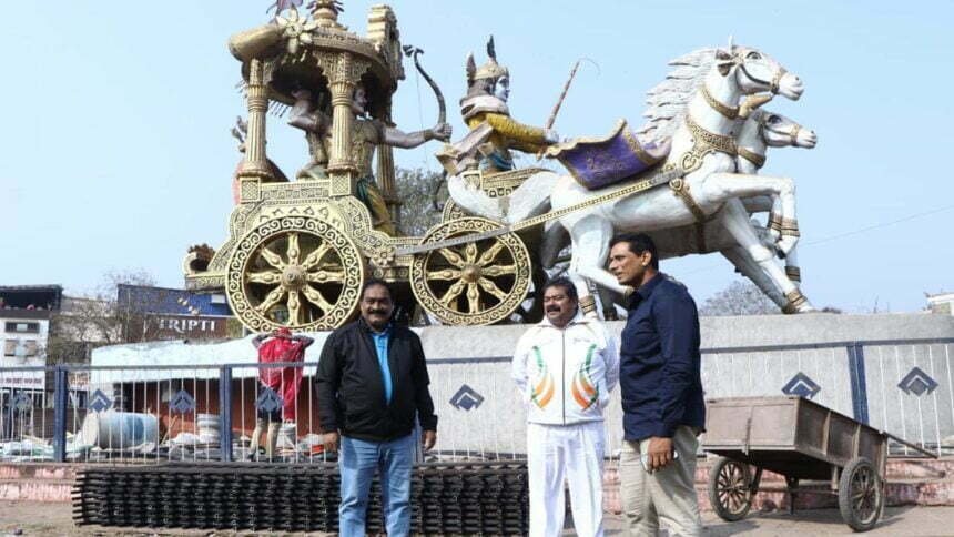 विधायक की पहल से सिविक सेंटर की लौट रही रौनक, रथ पार्क का हो रहा सौंदर्यीकरण