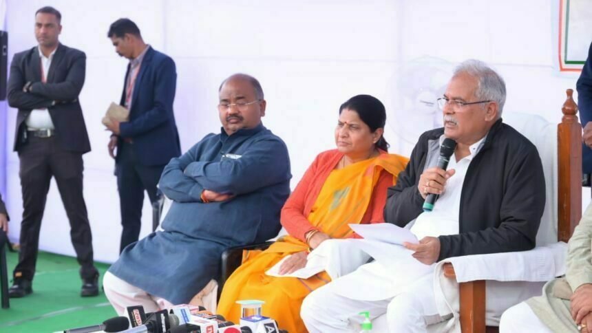 मुख्यमंत्री बघेल ने बिलासपुर जिले को दी 73 करोड़ के अनेक विकास कार्यों की सौगात