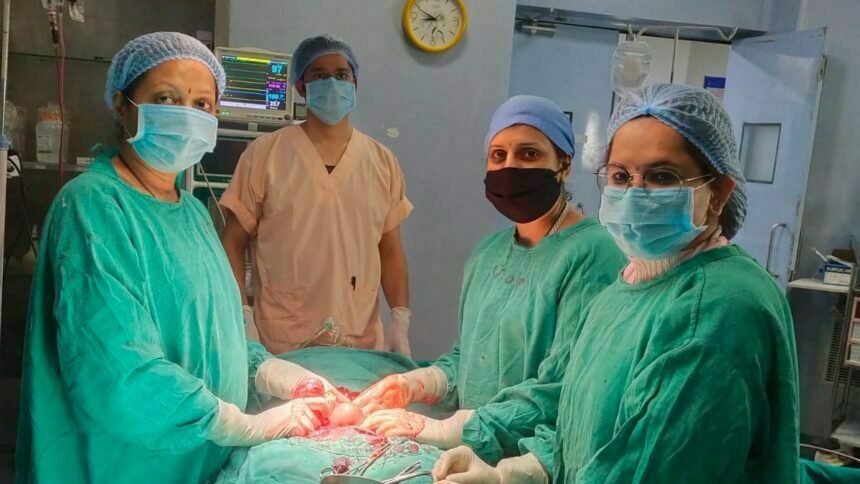 अस्थानिक गर्भावस्था (एक्टोपिक प्रेग्नेंसी) का जिला अस्पताल में सफल इलाज