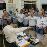 राष्ट्रीय मतदाता दिवस के अवसर पर आयुक्त ने दिलाई अधिकारी व कर्मचारियो को शपथ