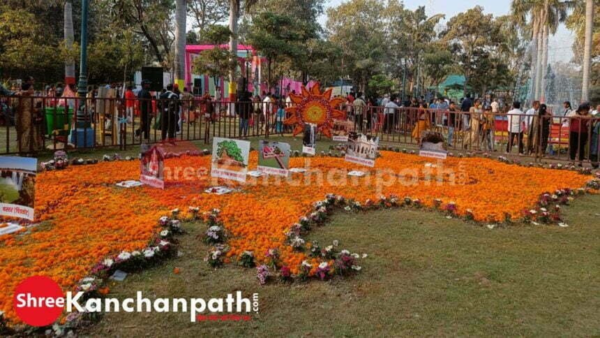 Flower Show: रंग-बिरंगे फूलों ने किया लोगों को आनंदित, शासन की योजनाओं के मॉडल बने आकर्षण का केंद्र