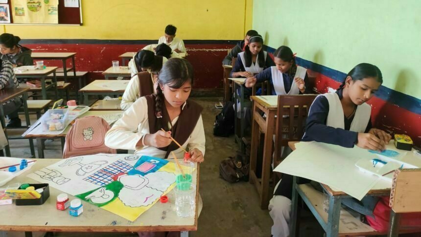 'परीक्षा पे चर्चा' के तहत केन्द्रीय विद्यालय में हुई चित्रकला प्रतियोगिता, 27 को पीएम मोदी करेंगे छात्र-छात्राओं से चर्चा