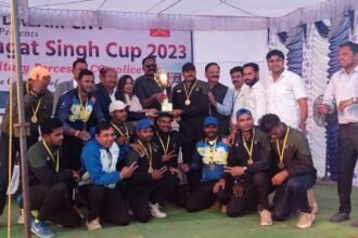 बीएसएफ को हराकर राजनांदगांव पुलिस बनी विजेता, शहीद भगत सिंह टूर्नामेंट का हुआ समापन