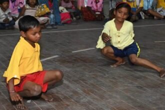 Chhattisgarhi Olympics: लगातार 2 घंटे 20 मिनट की फुगड़ी, आठ साल की स्नेहा बनी फुगड़ी क्वीन