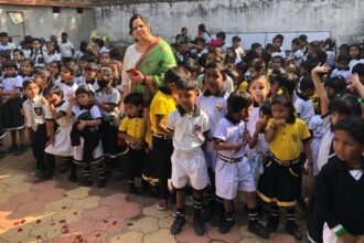 गणतंत्र दिवस के अवसर पर साईं पब्लिक स्कूल में रंगारंग कार्यक्रम