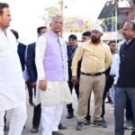 लोक निर्माण मंत्री ताम्रध्वज साहू ने निर्माणाधीन ब्रिज, रेलवे अंडर ब्रिज और एक्सप्रेस-वे का किया निरीक्षण