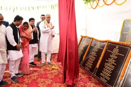 आरंग विधानसभा क्षेत्र में 86 करोड़ 66 लाख रुपये के विकास कार्यों का किया लोकार्पण एवं भूमिपूजन