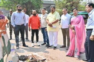 डेढ़ करोड़ से अधिक की लागत से सड़क का डामरीकरण प्रारंभ, भूमिपूजन होते ही तत्काल शुरू हुआ काम