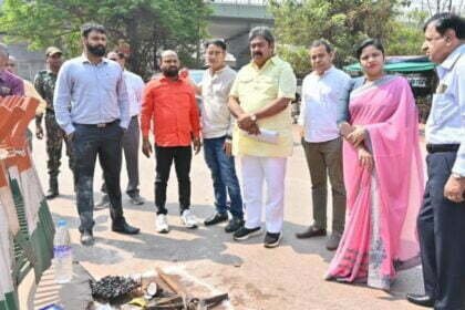 डेढ़ करोड़ से अधिक की लागत से सड़क का डामरीकरण प्रारंभ, भूमिपूजन होते ही तत्काल शुरू हुआ काम