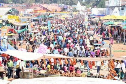 रविवार को माघी पुन्नी मेला में उमड़ा जनसैलाब, सन्डे रहा फन डे