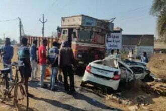 Big News: रायपुर से पारिवारिक कार्यक्रम से लौट रहा परिवार सड़क हादसे का शिकार, चार की मौत