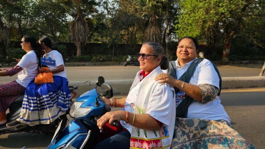 अंतर्राष्ट्रीय महिला दिवस, महिला सशक्तिकरण का संदेश लेकर बड़ी संख्या में महिलाओं ने निकाली बाइक रैली