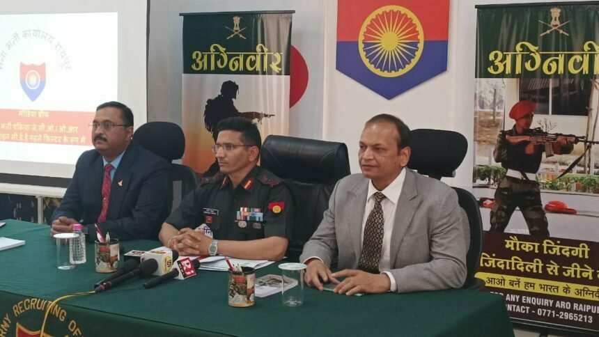 अग्निवीर बनने 15 मार्च तक का समय, छत्तीसगढ़ के इन शहरों में आयोजित होगी परीक्षा, उम्मीदवार को मिलेगा स्थान चुनने का विकल्प