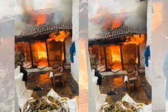 Big Breaking: भयंकर आगजनी में एल्डरमेन का घर जलकर खाक, लाखों का सामान राख