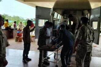 सड़क हादसा: CAF के दो जवानों की मौत, पिकअप और बाइक की टक्कर, एक को एयरलिफ्ट कर रायपुर रिफर