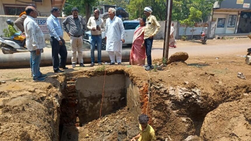 17 लाख लीटर की नई पानी टंकी से पटरी पार में होगा जलसंकट दूर