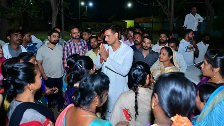 विधायक देवेंद्र की पहल से बालाजी नगर के उद्यान और मैदान हुए रोशन, अब नहीं रहता अंधेरा, जनता ने जताया आभार