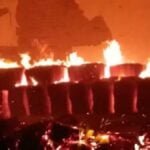 धान संग्रहण केंद्र के गोदाम में लगी आग, हुआ तीन करोड़ का नुकसान