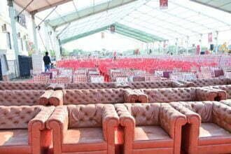 माता कौशल्या महोत्सव: कार्यक्रम के लिए भव्य और आकर्षक मंच तैयार, मुख्यमंत्री पर्यटन कैफे का करेंगे उद्घाटन