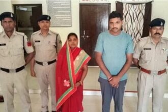 अवैध संबंध के चलते पत्नी ने की पति की हत्या, प्रेमी के साथ मिलकर शव नदी में फेका, पुलिस गिरफ्त में आरोपी