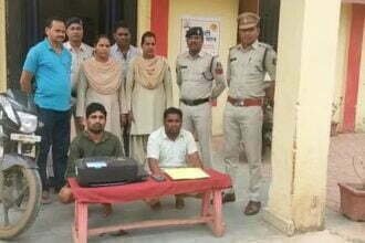 मजदूरी करने घर से निकलते, फिर प्रिंटर से निकालते 500-500 के जाली नोट, 345 नकली नोटों के साथ दो गिरफ्तार