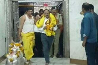 बाबा महाकाल की शरण में एनएसए अजीत डोभाल, भस्म आरती में हुए शामिल